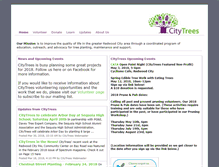 Tablet Screenshot of citytrees.org